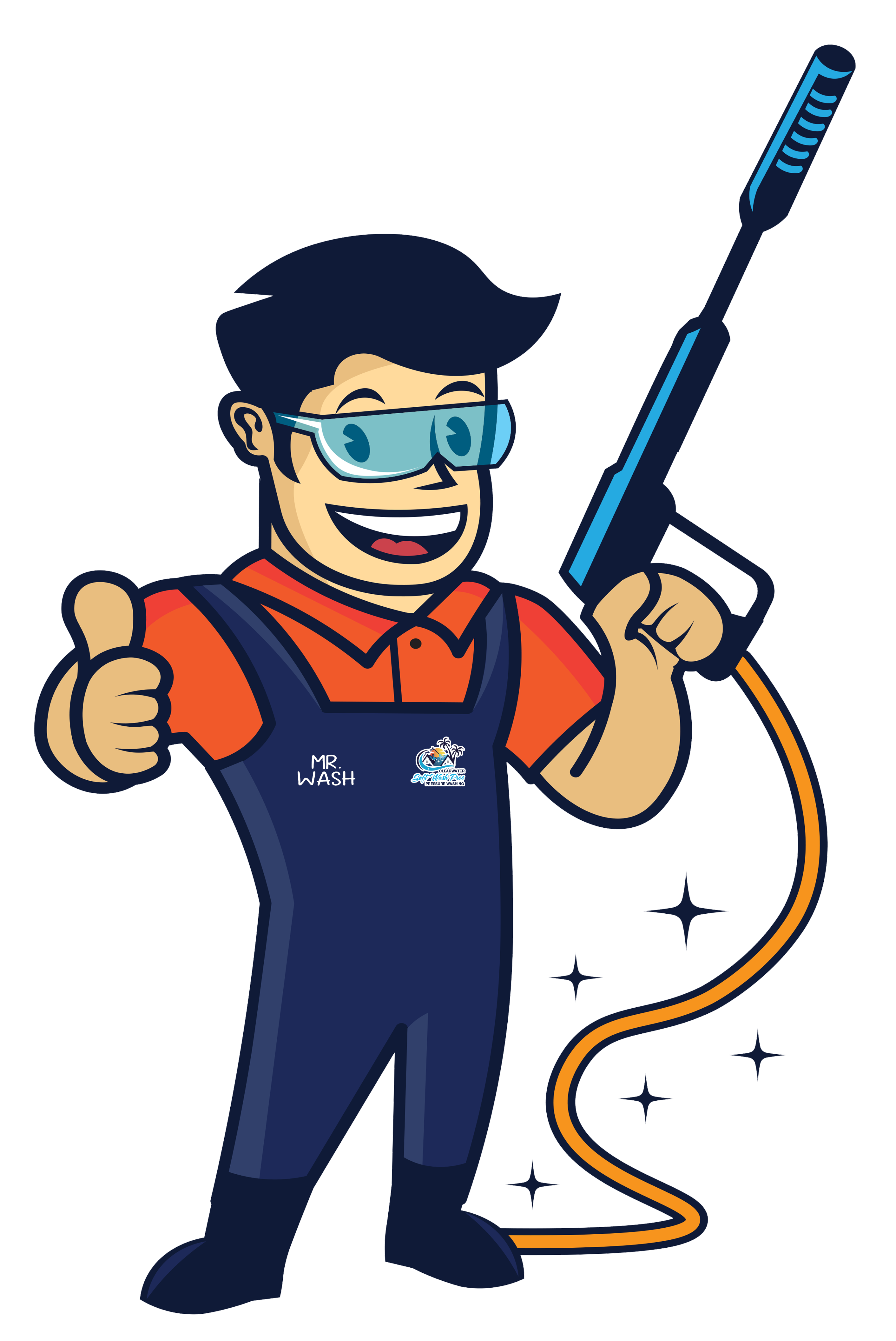 CWSWP Mr Wash vector logo